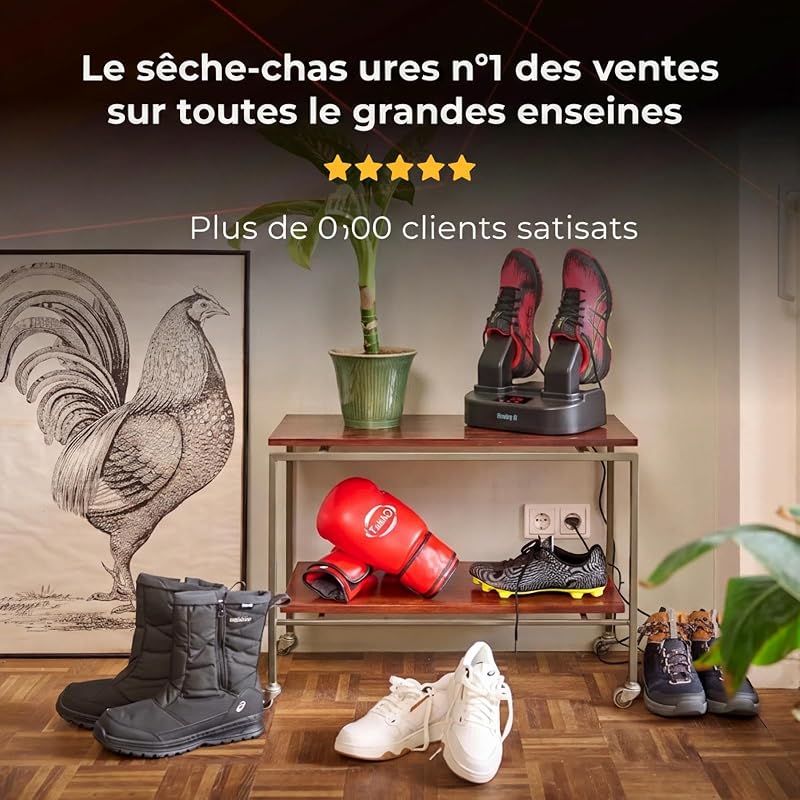 Sèche-Chaussures Électrique, Bottes & Gants, Famille, 100W — photo 3 sur 8