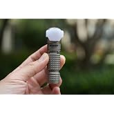 Manker E03H III Rechargeable Headlamp - Pocket Mini Flashlight with Clip - 90 Degree EDC AA Right Angle Flashlight with Magnet Tail (Cool White 6500K, Stonewashed)