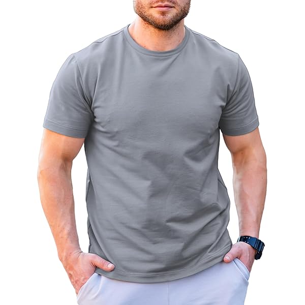Camisa Para Hombre 2022 De Algodón Elástico Suave Y