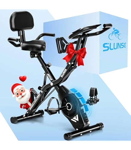 Indoor Exercise Bike For Seniors, 5 IN 1 Foldable Jordan