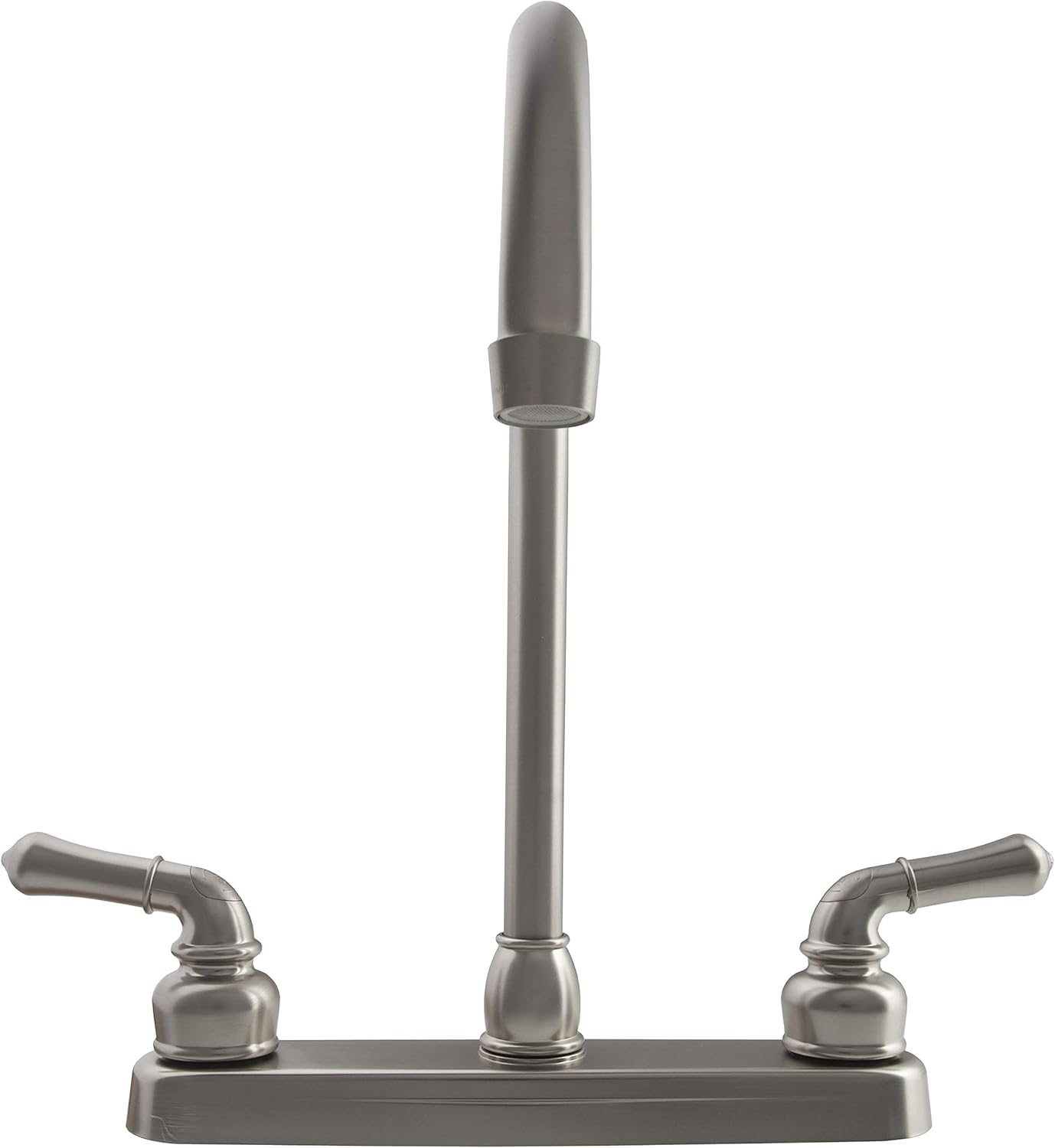 Dura Faucet DF-PK330HC-SN RV J-Spout Kitchen Faucet (Brushed Satin Nickel): Automotive