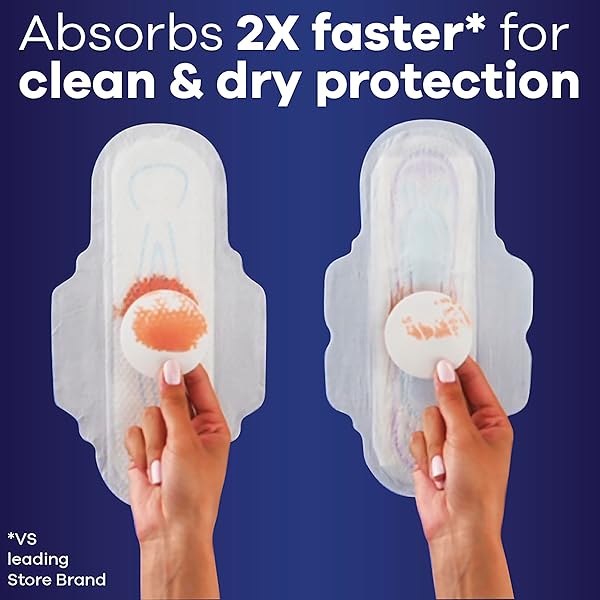 ALWAYS ULTRA THIN OVERNIGHT PADS WITH WINGS, SIZE 4, OVERNIGHT, 96 COUNT
