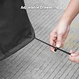 Onlyfire 52-Inch Outdoor Prep Table Cover for Keter Unity XL 600D PVC view 4