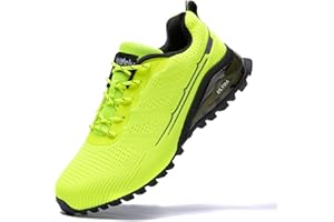 Kricely Men's Trail Running Shoes Fashion Walking Hiking Sneakers for Men Tennis Cross Training Shoe Outdoor Snearker Mens Casual Workout Footwear
