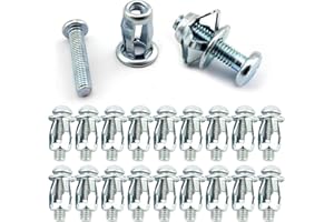 YZTONGPAO Extra Short Hollow Wall Anchors for Drywall, Screws Assortment,Hollow Wall Anchors for 0-5mm Hollow Wall Door Aluminium Cladding Steel Pipe Iron (M6*25mm)