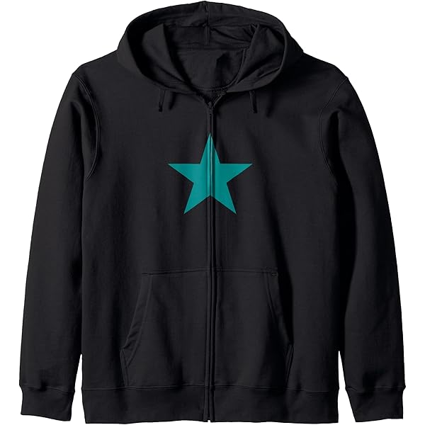 Amazon.com: Gray Star on Multiple Colors Zip Hoodie : Clothing