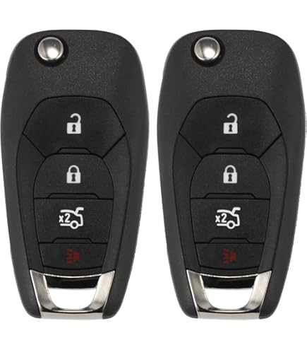 Schlüsselhülle Für Chevrolet Malibu Camaro 2016-2021 - 6-Tasten Ersatzgehäuse