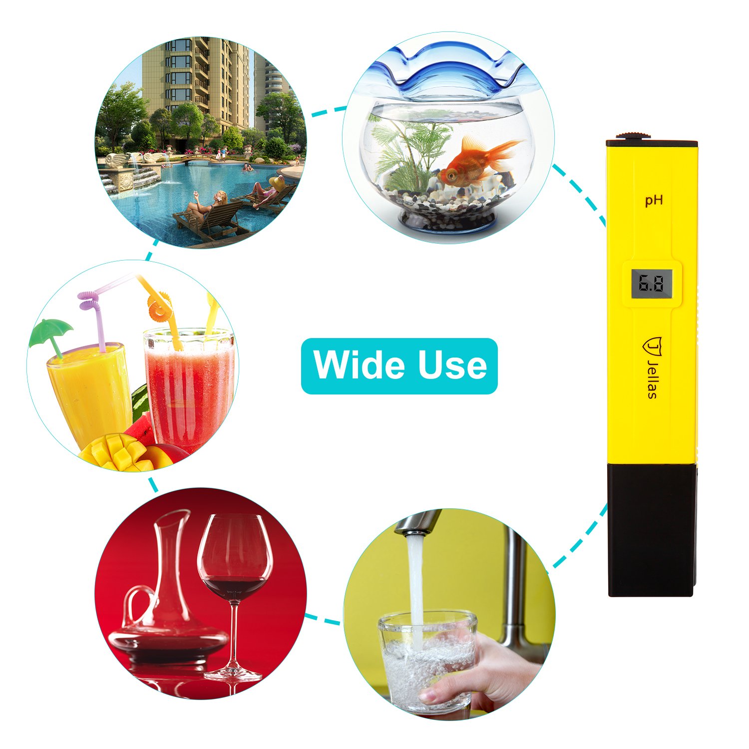 Uses of pH meter