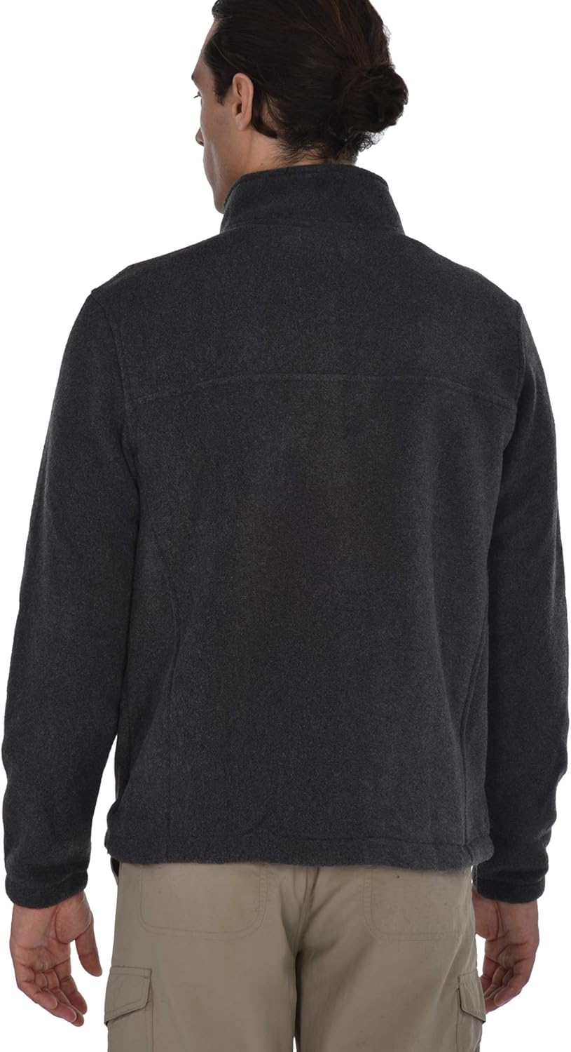 Swiss Alps Mens Full Zip Performance Polar Fleece Jacket Sweatshirt with Pockets at  Men’s Clothing store