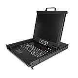 StarTech.com Rackmount KVM Console - Single Port