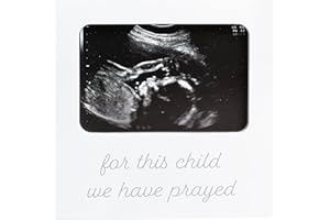 Kate & Milo For This Child We Have Prayed Sono Frame, Baby Ultrasound and Sonogram Frame, Baby Keepsake Photo Frame, Gift For