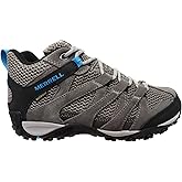 Merrell Women's Alverstone Mid Hiking Boot, Charcoal/Tahoe, 9.5