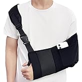 ROUDUELS Arm Sling Shoulder for Men and Women Rotator Cuff Support Brace-Comfortable Medical Sling for fit Left or Right Arm-Support,Shoulder,Wrist,Elbow,Clavicle Fracture Post-Surgery