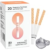 [20Pack] Pregnancy Tests for Women with Cups,Accurate Pregnancy Test Strips Early Home Detection HCG Test Pregnancy Kit
