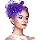 Stegosaurus Fascinators for Women, Tea Party Hats for Women Women's Fascinator HeadbandHair Clip for Wedding Cocktail