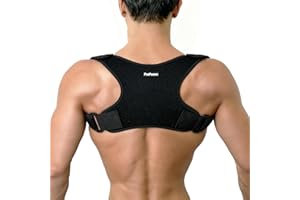 Posture Corrector for Women Men, Copper Upper Back Brace, Back Straightener Support Correcting Hunchback and Bad Posture, Bac