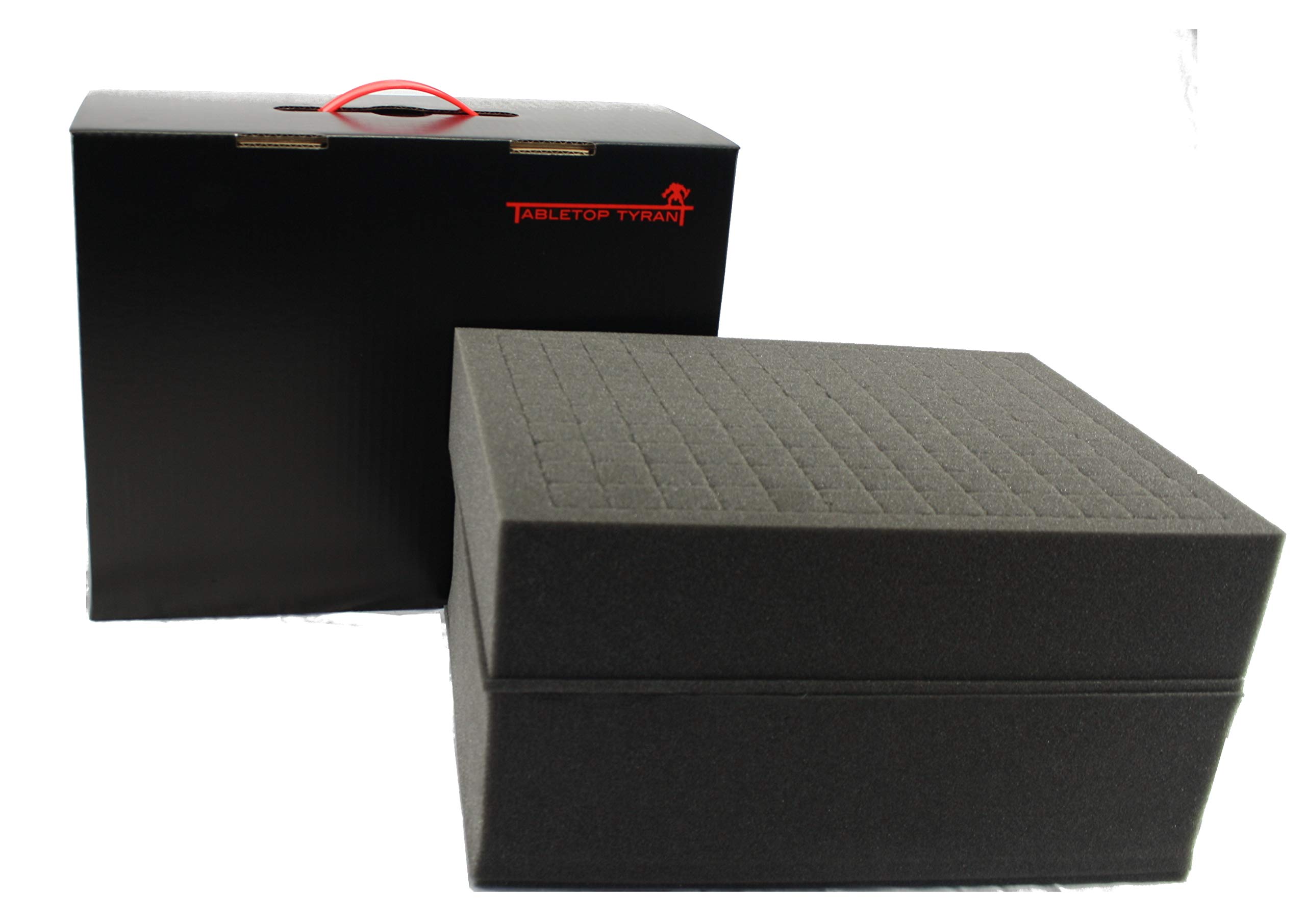 Tabletop Tyrant The Defender Figure and Storage Case inc Foam Holds 180 Models (Pick and Pluck)