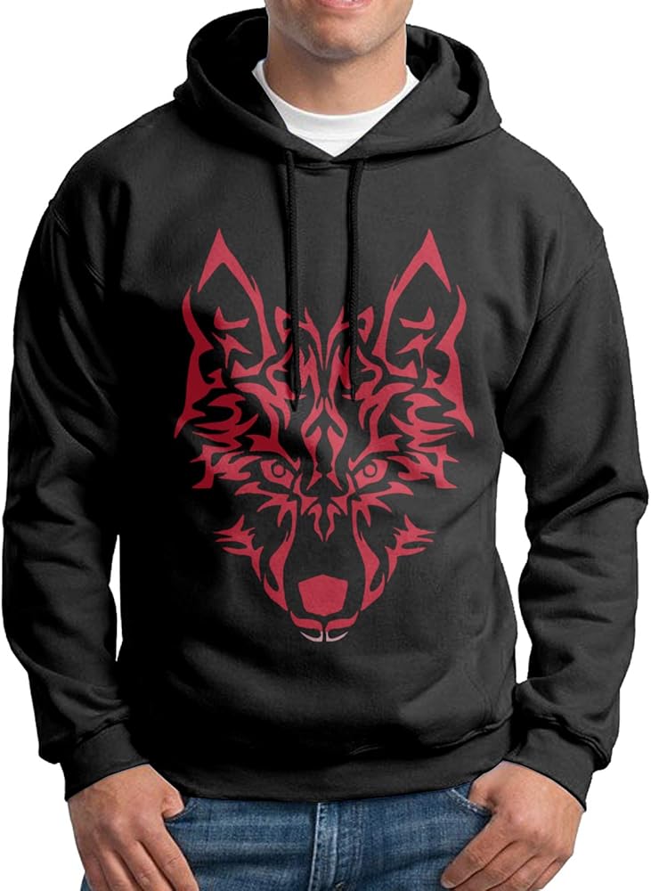 red wolf hoodie