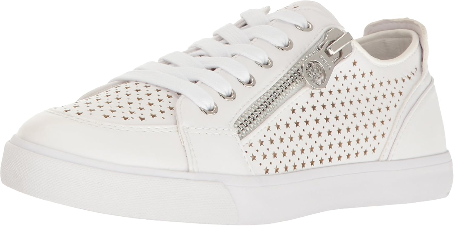 guess white sneakers amazon