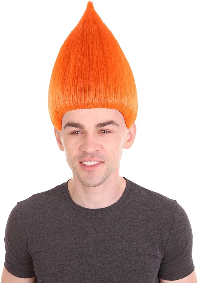 Halloween Party Online Colourful Troll Wig Collection with Kids and