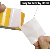 BOMEI PACK Yellow Duct Tape 230mic Thick Reinforced Cloth Gaffer Tape 48mm x view 7