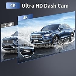 Miden 3-Channel Dash Cam