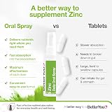 BetterYou Zinc Oral Spray, Immune Support, 10mg, Lemon Lime, 1 Month view 4