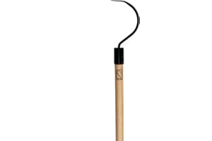 CobraHead® Long Handle Weeder & Cultivator Garden Tool - Forged Steel Blade - Natural 54-Inch Hardwood Handle - Ergonomically Designed for Digging, Edging & Planting - Perfect for Big Gardening Jobs