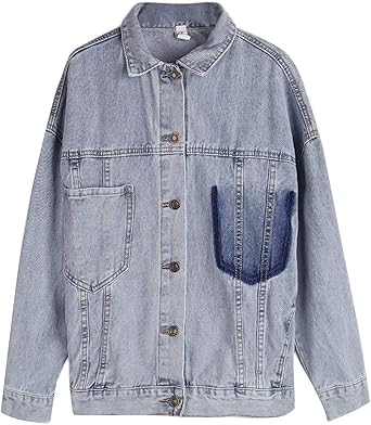 oversized vintage jean jacket