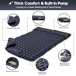 WILDOMS Double Sleeping Pad for Camping