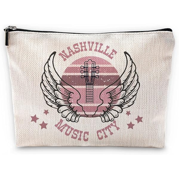Nashville Reisetasche Von WZMPA – Wasserdichte Canvas-Tasche Mit 3D-Druck, 39x34 Cm