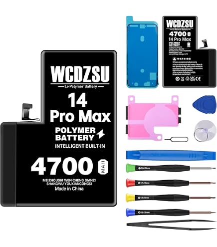 Amazon.com: AFSONGOO Battery for iPhone 14 Pro Max, Upgraded New