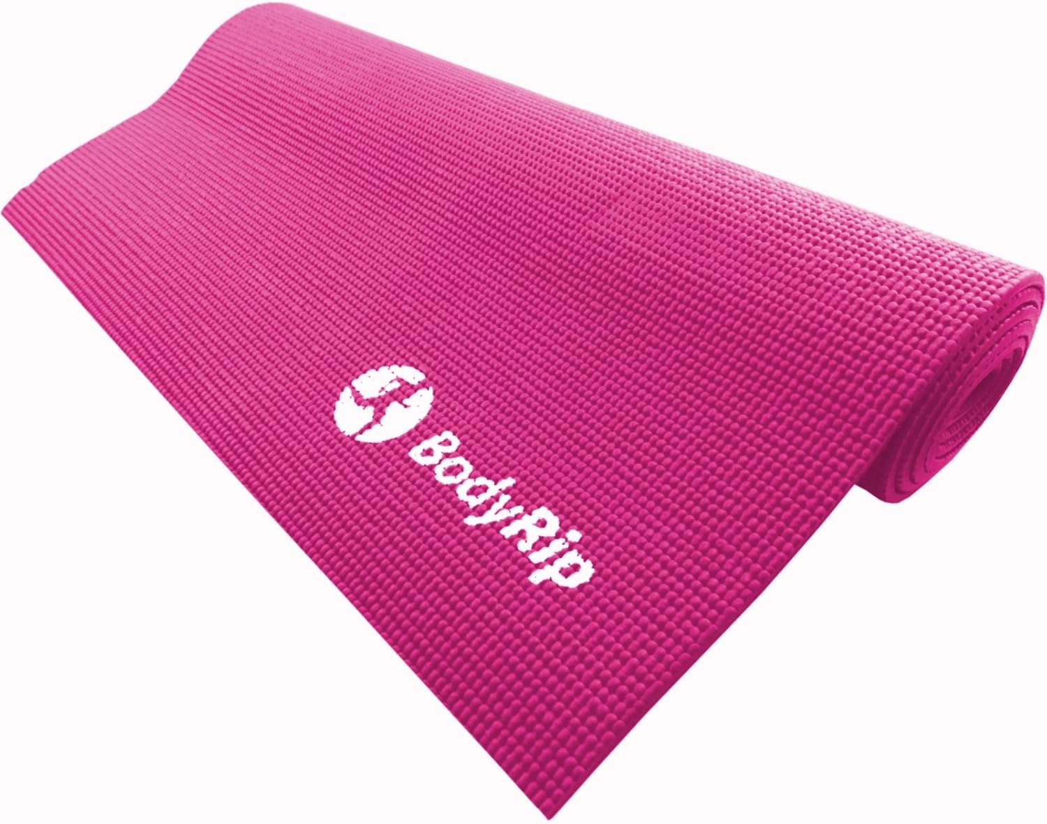 Bodyrip Yoga Mat Pilates Physio Exercise Training Mat Pink
