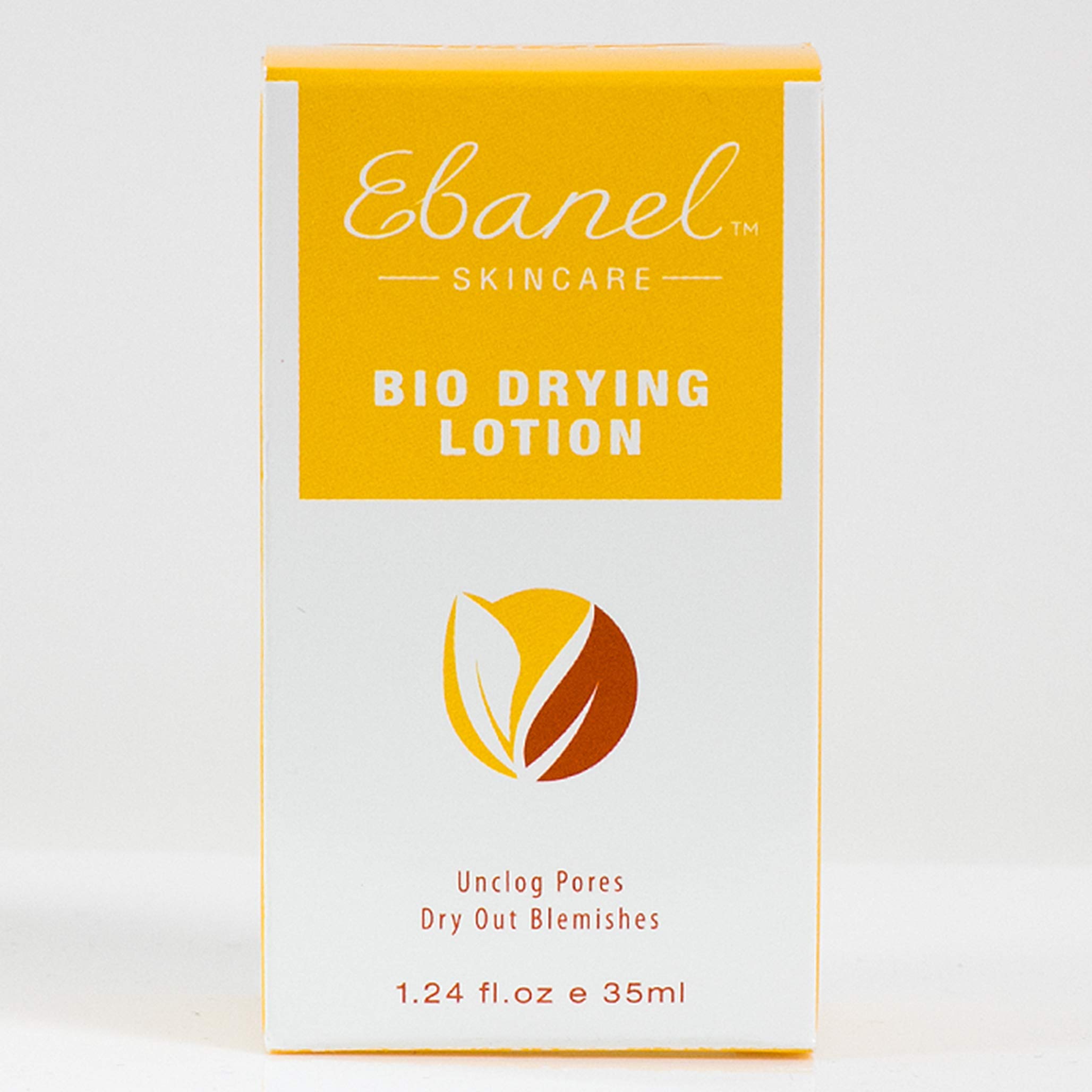 Ebanel Bio Drying Lotion (1.24 fl oz / 35g) - Acne Spot Treatment to Unclog Pores & Dry Out Blemishes