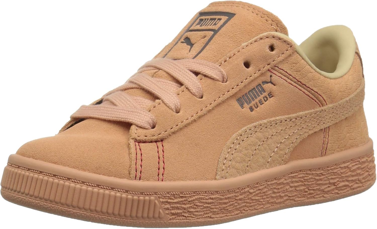 puma suede peach