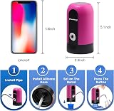 EASY SPEED Water Dispenser USB Rechargeable 2-5 Gallon Bottle Pump Black view 7