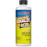 MAXTITE Oxalic Acid (2 lbs) 99.6% Pure - Metal &amp; Wood Cleaning and Bleaching, Rust Removal (C2H2O4) - HDPE container w/ Resealable Child Resistant Cap