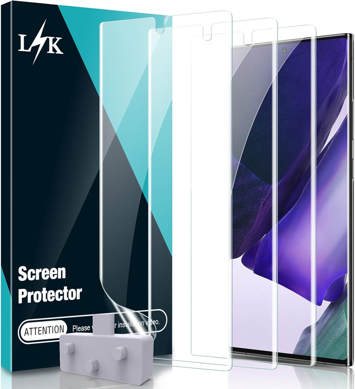[3 Pack] LϟK Screen Protector for Samsung Galaxy Note 20