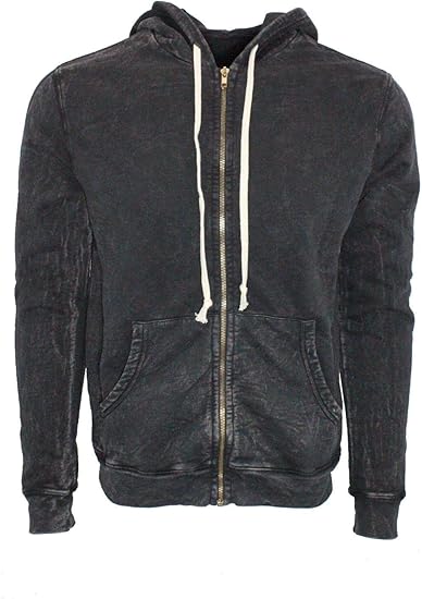 organic cotton zip hoodie