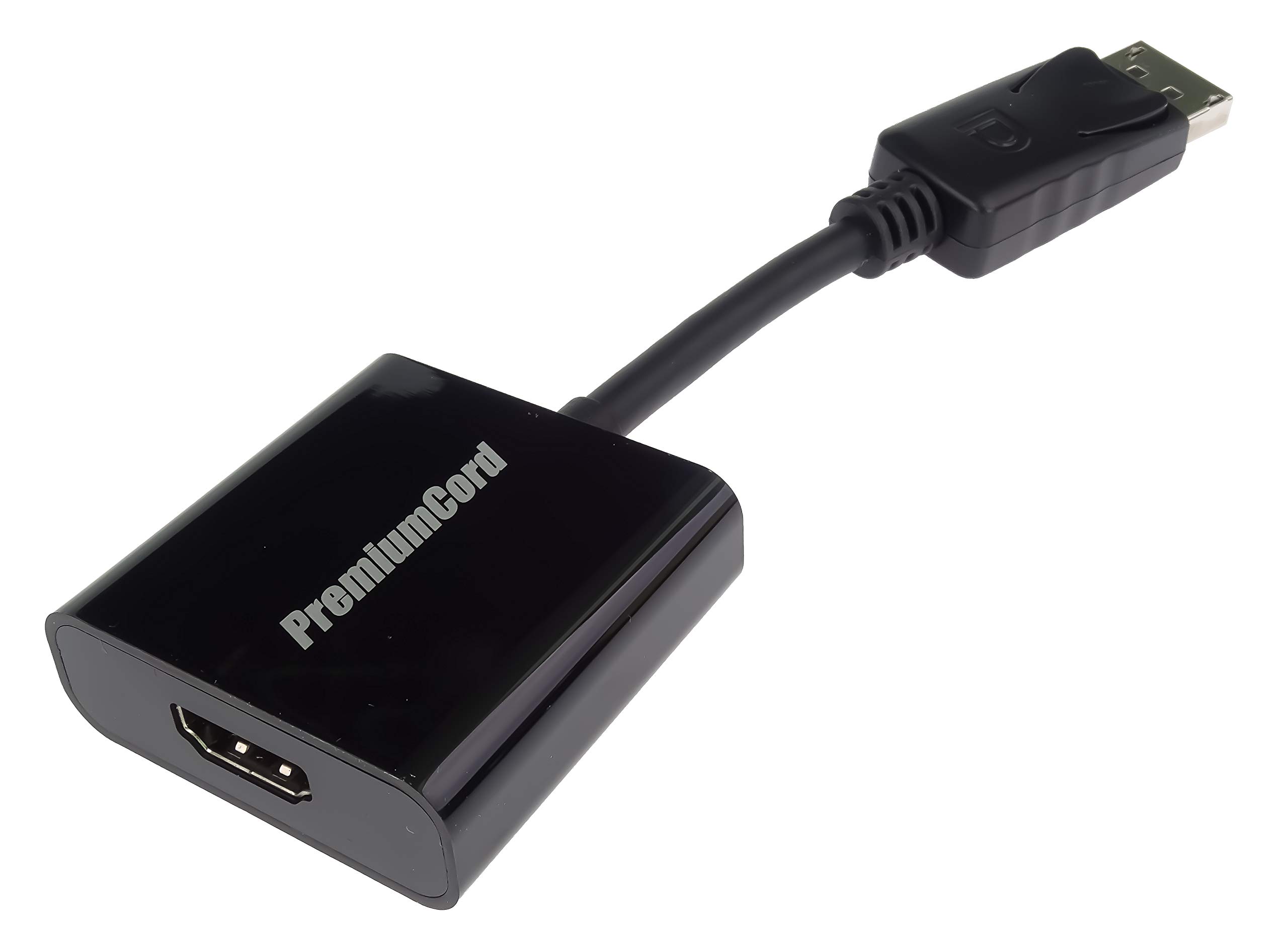 Premium Cord Adaptor Displayport - HDMI Male/Female 15 cm
