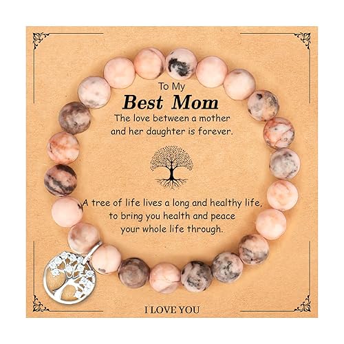 Gybver Mothers Day Gifts for Mom from Daughter and Son, Tree of