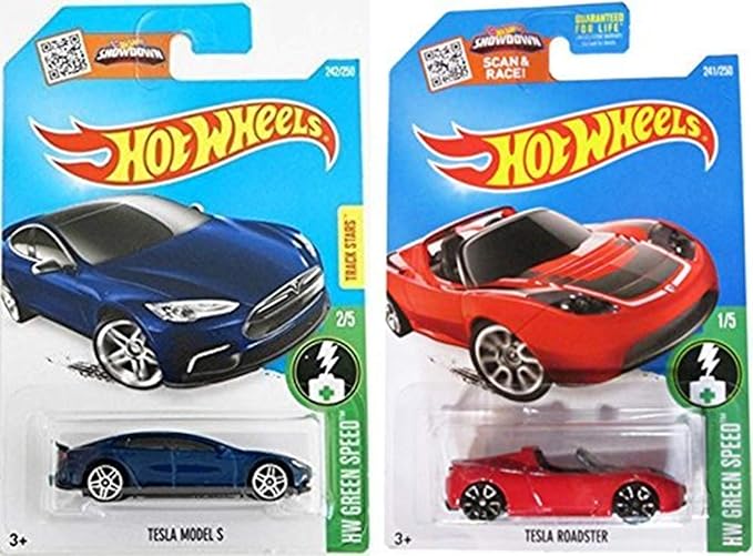 tesla roadster toy model