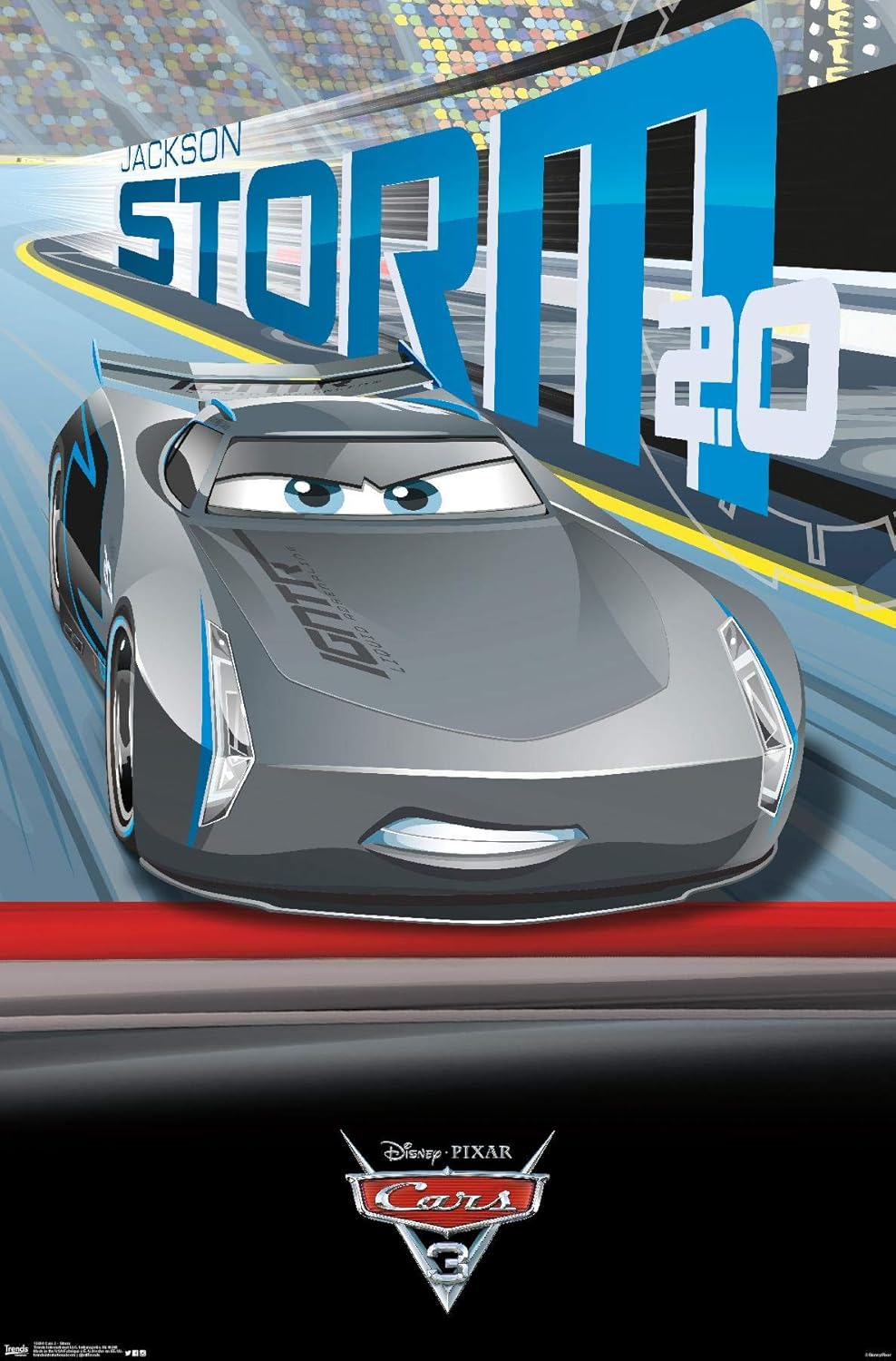 disney cars 3 poster