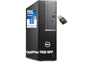 Dell OptiPlex 7020 SFF Business Desktop Computer, 14th Gen Intel 14-Core i5-14500 (Beat i7-13700), 16GB DDR5 RAM, 512GB PCIe SSD, WiFi Adapter, RJ-45, HDMI, DP Port, Keyboard and Mouse, Windows 11 Pro