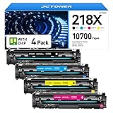 218X Toner Cartridge Set with chip 4-Pack High