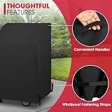 Unicook 32 inch BBQ Grill Cover Waterproof Windproof UV Resistant view 4