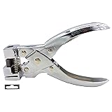 Kucaa Heavy Duty Steel Handheld Hanger Hole Punch