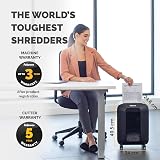 Fellowes LX85 12 Sheet Cross Cut Shredder 19L Bin Auto Reverse SafeSense UK view 7