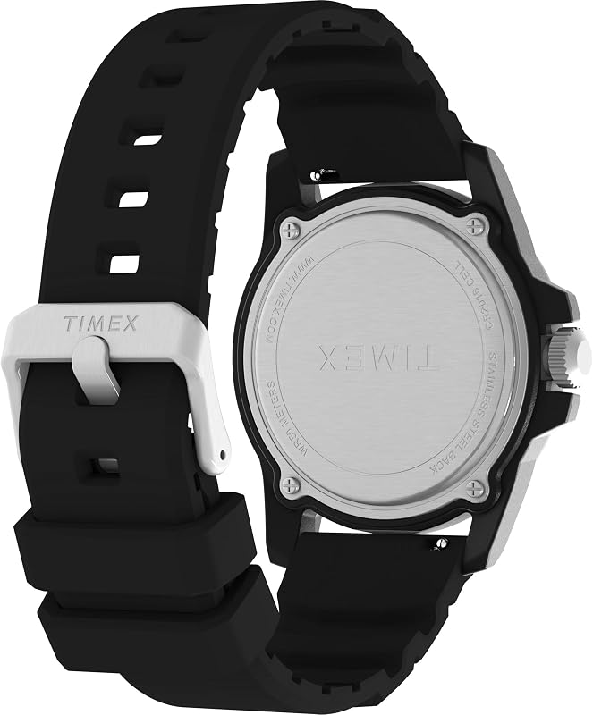Herren Analog Quarz Uhr mit Silikon Armband TW5M61200