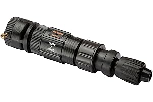 Rain Bird FCKIT-1PK Drip Irrigation Easy Fit Faucet Connection Kit for 1/2" Tubing, Includes Pressure Regulator and Filter